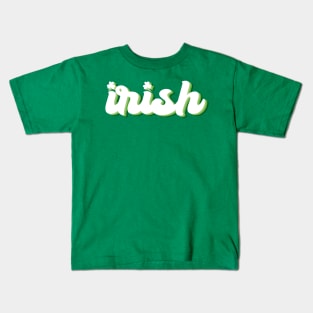 Irish, St. Patrick Day, Luck Of The Irish, Shamrock Kids T-Shirt